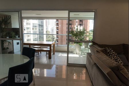 Sala de apartamento à venda com 3 quartos, 110m² em Vila Suzana, São Paulo