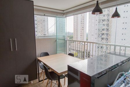 Varanda da Sala de apartamento à venda com 2 quartos, 74m² em Brás, São Paulo