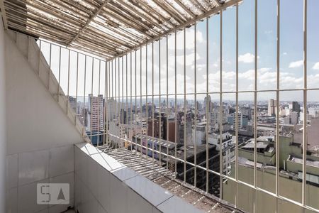 Varanda de kitnet/studio para alugar com 1 quarto, 38m² em Campos Elíseos, São Paulo