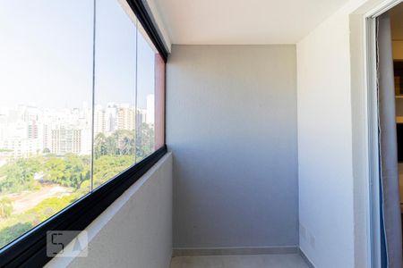 Varanda de kitnet/studio à venda com 1 quarto, 27m² em Consolação, São Paulo