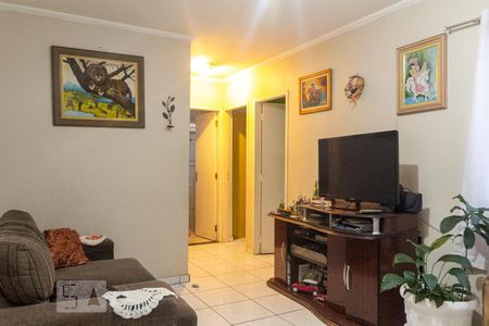 Sala de apartamento à venda com 2 quartos, 52m² em Campanário, Diadema