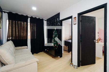 Sala de apartamento à venda com 2 quartos, 47m² em Parque Marabá, Taboão da Serra