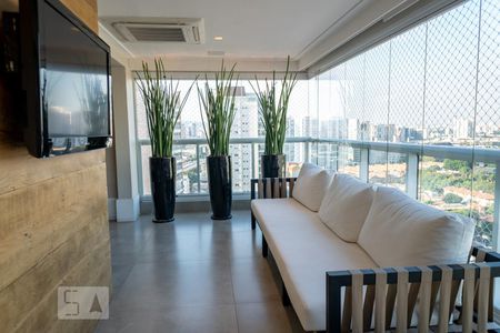 Varanda da Sala de apartamento à venda com 3 quartos, 176m² em Água Branca, São Paulo