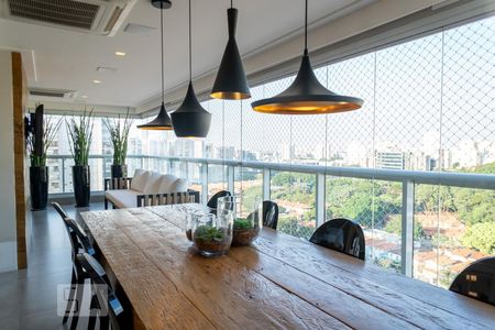 Varanda da Sala de apartamento à venda com 3 quartos, 176m² em Água Branca, São Paulo