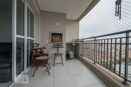 Varanda de apartamento à venda com 3 quartos, 105m² em Jardim Aeroporto, São Paulo