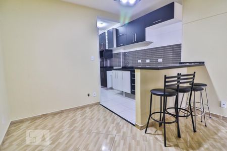 Sala/cozinha de kitnet/studio à venda com 1 quarto, 40m² em Campos Elíseos, São Paulo