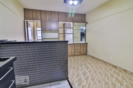 Sala/cozinha de kitnet/studio à venda com 1 quarto, 40m² em Campos Elíseos, São Paulo