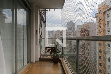 Sacada de apartamento para alugar com 2 quartos, 112m² em Gonzaga, Santos