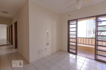 Sala e Corredor Quartos de apartamento para alugar com 3 quartos, 78m² em Parque dos Lagos, Ribeirão Preto