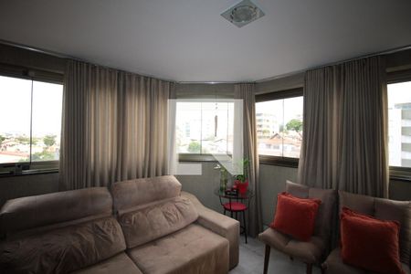Varanda da Sala de apartamento à venda com 4 quartos, 140m² em Jaraguá, Belo Horizonte