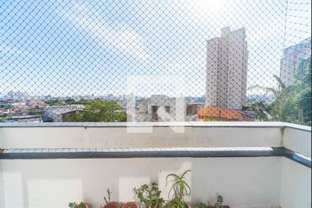 Varanda da Sala de apartamento para alugar com 3 quartos, 125m² em Vila Valparaiso, Santo André