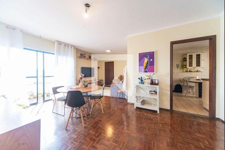 Sala de apartamento para alugar com 3 quartos, 125m² em Vila Valparaiso, Santo André