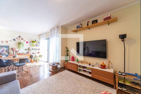 Sala de apartamento para alugar com 3 quartos, 125m² em Vila Valparaiso, Santo André