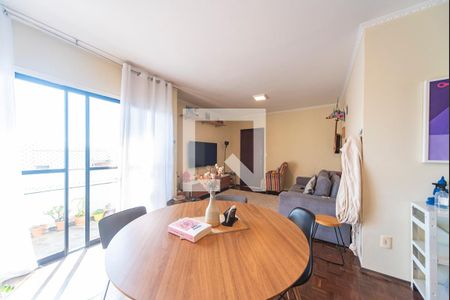 Sala de apartamento para alugar com 3 quartos, 125m² em Vila Valparaiso, Santo André