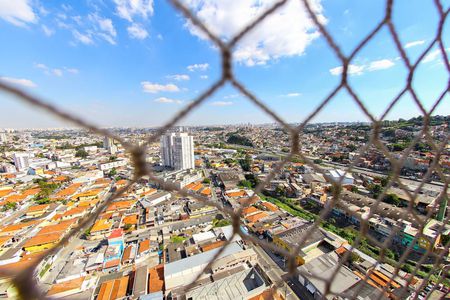 Vista da Sacada da Sala de apartamento para alugar com 2 quartos, 56m² em Vila Galvao, Guarulhos