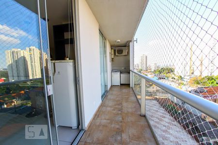 Sacada da Sala de apartamento para alugar com 1 quarto, 36m² em Vila Augusta, Guarulhos