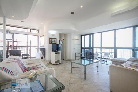 Sala de apartamento para alugar com 2 quartos, 90m² em Barra da Tijuca, Rio de Janeiro