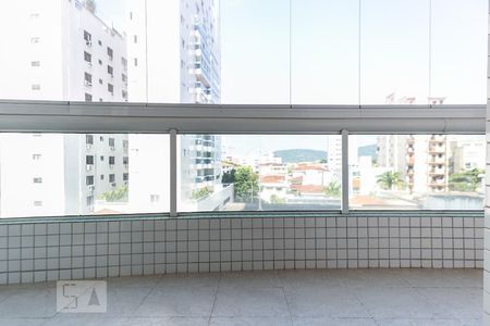 Sacada de apartamento para alugar com 4 quartos, 175m² em Ponta da Praia, Santos