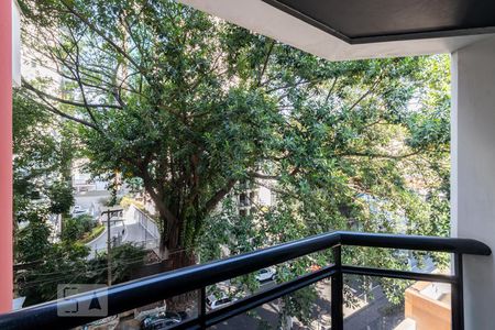 Varanda de apartamento à venda com 1 quarto, 35m² em Vila Nova Conceição, São Paulo