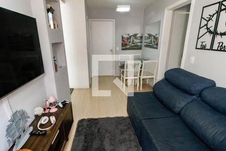 Sala de apartamento para alugar com 3 quartos, 90m² em Parque Marabá, Taboão da Serra