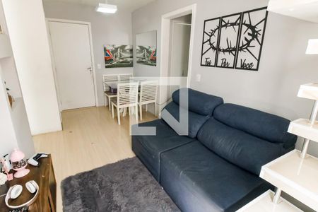 Sala de apartamento à venda com 3 quartos, 90m² em Parque Marabá, Taboão da Serra