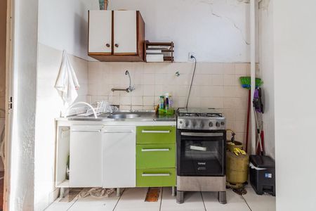 Cozinha de casa de condomínio à venda com 1 quarto, 52m² em Nonoai, Porto Alegre
