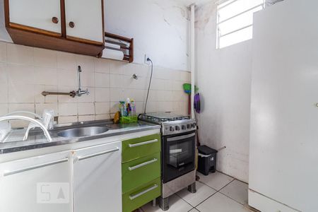 Cozinha de casa de condomínio à venda com 1 quarto, 52m² em Nonoai, Porto Alegre