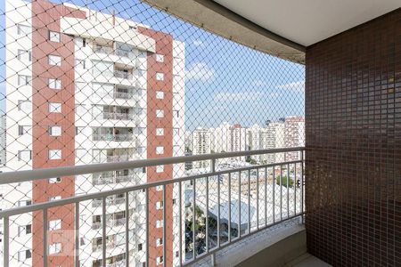 Varanda da Sala de apartamento para alugar com 3 quartos, 70m² em Vila Gomes Cardim, São Paulo