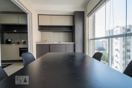 Varanda de apartamento para alugar com 1 quarto, 45m² em Campo Belo, São Paulo