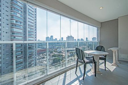 Varanda de apartamento para alugar com 1 quarto, 55m² em Vila Gertrudes, São Paulo