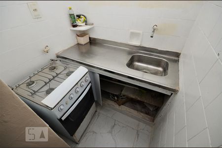 Cozinha de kitnet/studio à venda com 1 quarto, 35m² em Flamengo, Rio de Janeiro