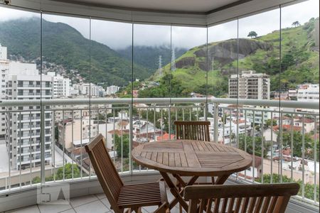 Varanda da Sala de apartamento para alugar com 3 quartos, 98m² em Tijuca, Rio de Janeiro