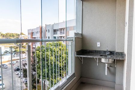 Varanda de apartamento à venda com 2 quartos, 60m² em Santa Amélia, Belo Horizonte