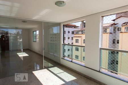Varanda da Sala de apartamento para alugar com 3 quartos, 120m² em Carmo, Belo Horizonte