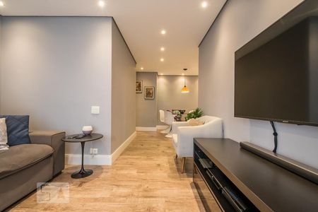 Sala de apartamento para alugar com 2 quartos, 65m² em Jardim Promissão, São Paulo
