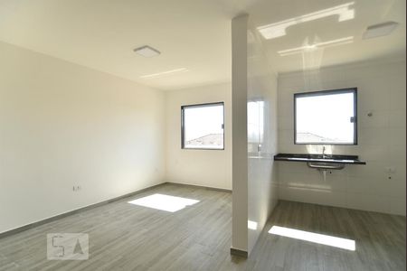 Sala e Cozinha de kitnet/studio para alugar com 1 quarto, 35m² em Vila Sao Geraldo, São Paulo