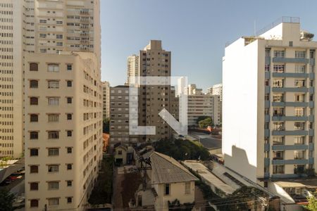 Vista do Quarto de apartamento para alugar com 1 quarto, 40m² em Santa Cecília, São Paulo