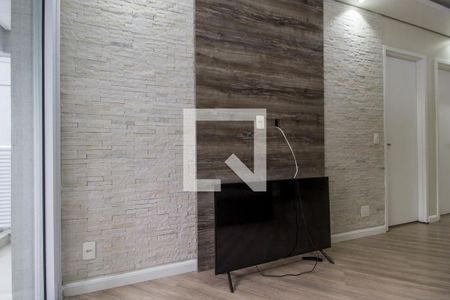 Sala de TV de apartamento para alugar com 1 quarto, 50m² em Empresarial 18 do Forte, Barueri