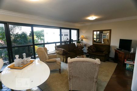 Sala de apartamento à venda com 4 quartos, 187m² em Vila Sonia, São Paulo