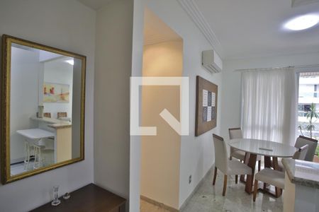 Sala de Estar e Jantar de apartamento para alugar com 2 quartos, 75m² em Gonzaga, Santos