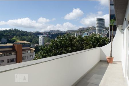 Vista da Varanda de apartamento à venda com 2 quartos, 93m² em Santa Lúcia, Belo Horizonte