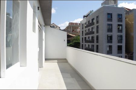 Varanda da Sala de apartamento à venda com 2 quartos, 93m² em Santa Lúcia, Belo Horizonte