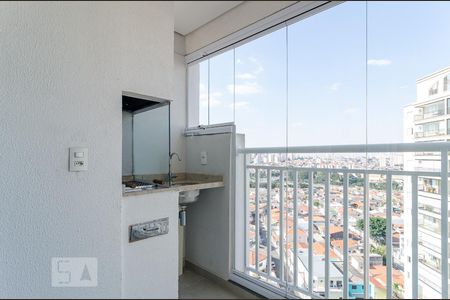 Varanda Gourmet de apartamento à venda com 1 quarto, 45m² em Vila Guarani (z Sul), São Paulo