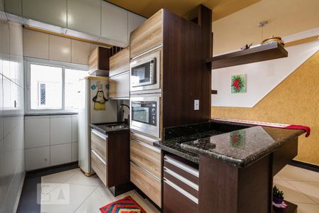 Cozinha 1 de apartamento à venda com 2 quartos, 190m² em Vila Tibiriçá, Santo André