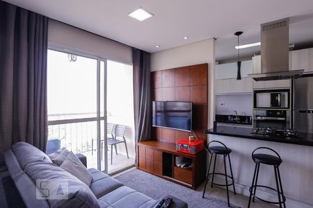 Sala de apartamento para alugar com 2 quartos, 55m² em Barra Funda, São Paulo