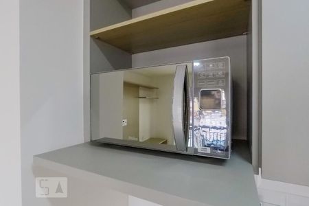 Cozinha de kitnet/studio à venda com 1 quarto, 27m² em Sé, São Paulo