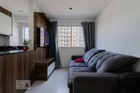 Sala de apartamento para alugar com 2 quartos, 55m² em Jardim São Savério, São Paulo