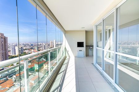 Varanda Gourmet de apartamento à venda com 3 quartos, 115m² em Vila Maria Alta, São Paulo