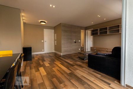 Sala de apartamento para alugar com 1 quarto, 69m² em Brooklin Paulista, São Paulo