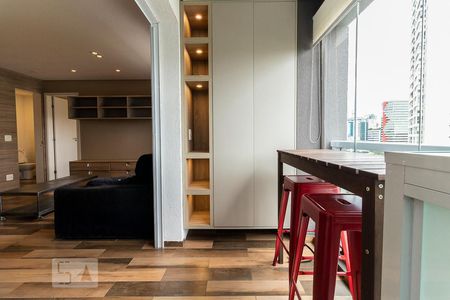 Sacada de apartamento para alugar com 1 quarto, 69m² em Brooklin Paulista, São Paulo